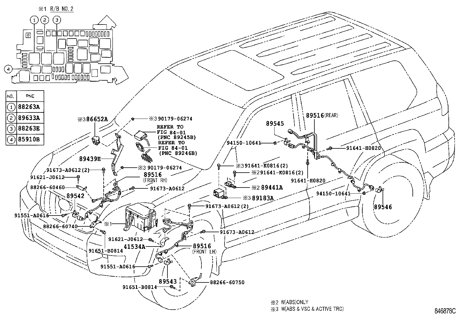 89540-60250 COMPUTER ASSY, SKID CONTROL product image
