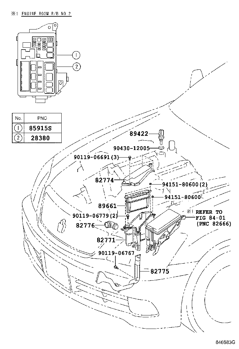 89661-0N060 COMPUTER, ENGINE CONTROL product image