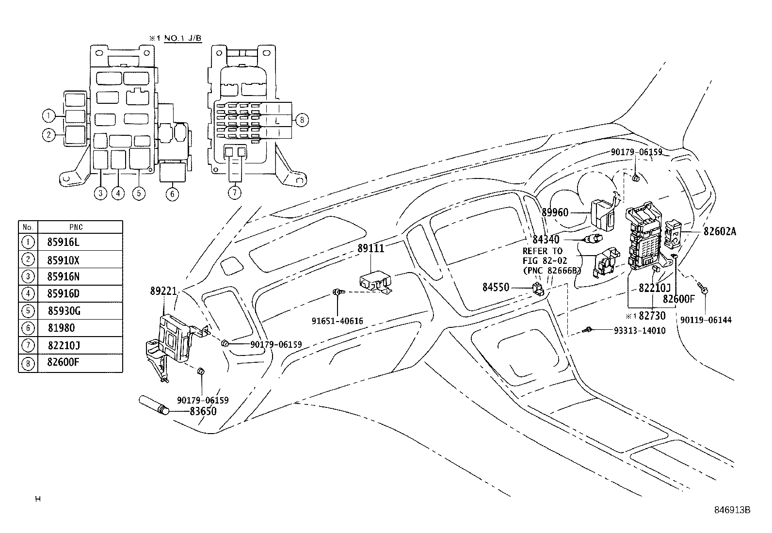 82602-48080 BLOCK SUB-ASSY, RELAY product image