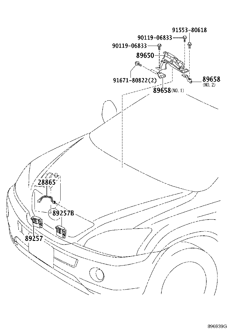 82730-48671 BLOCK ASSY, INSTRUMENT PANEL JUNCTION product image