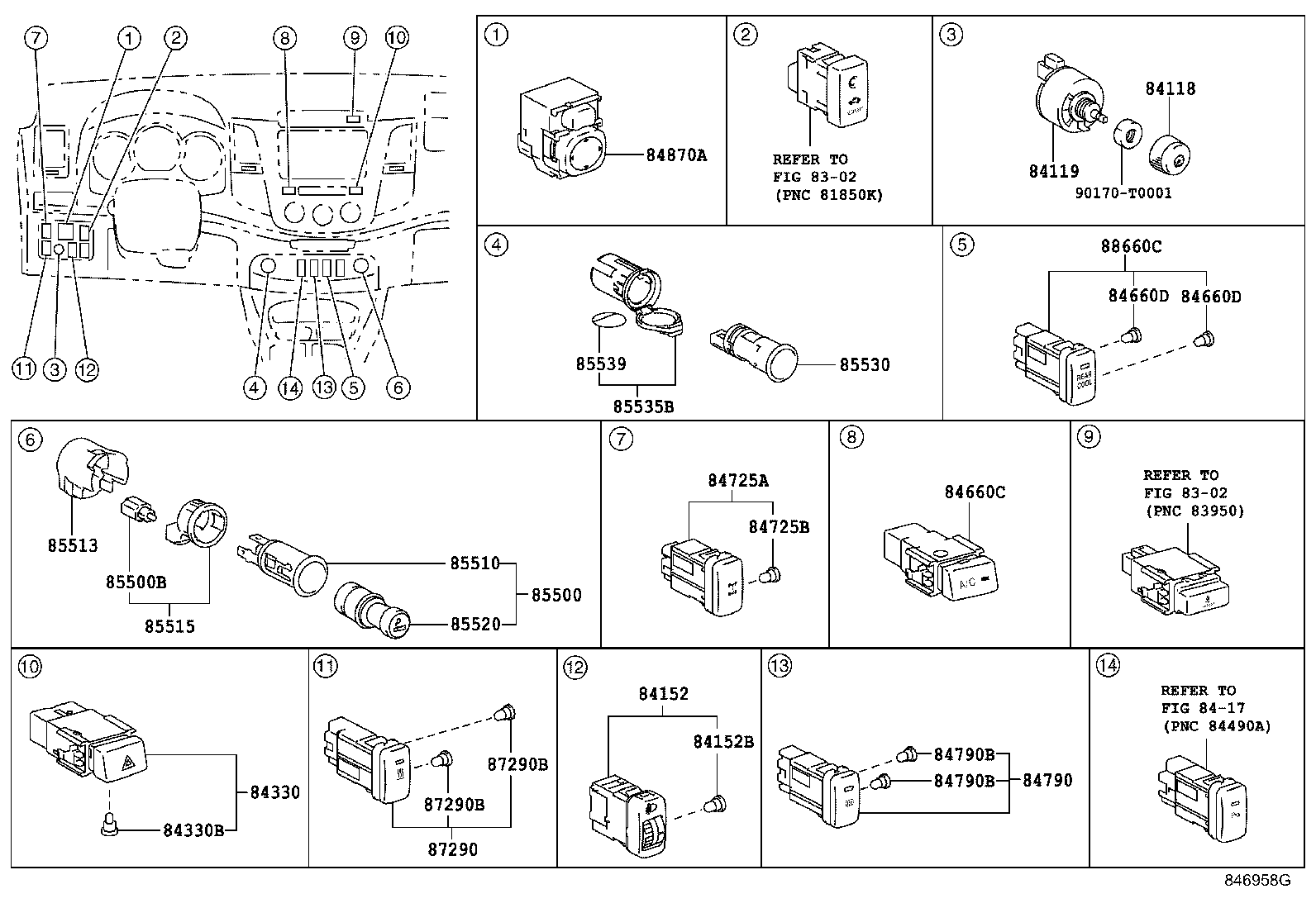 83320-71020 GAGE ASSY, FUEL SENDER product image