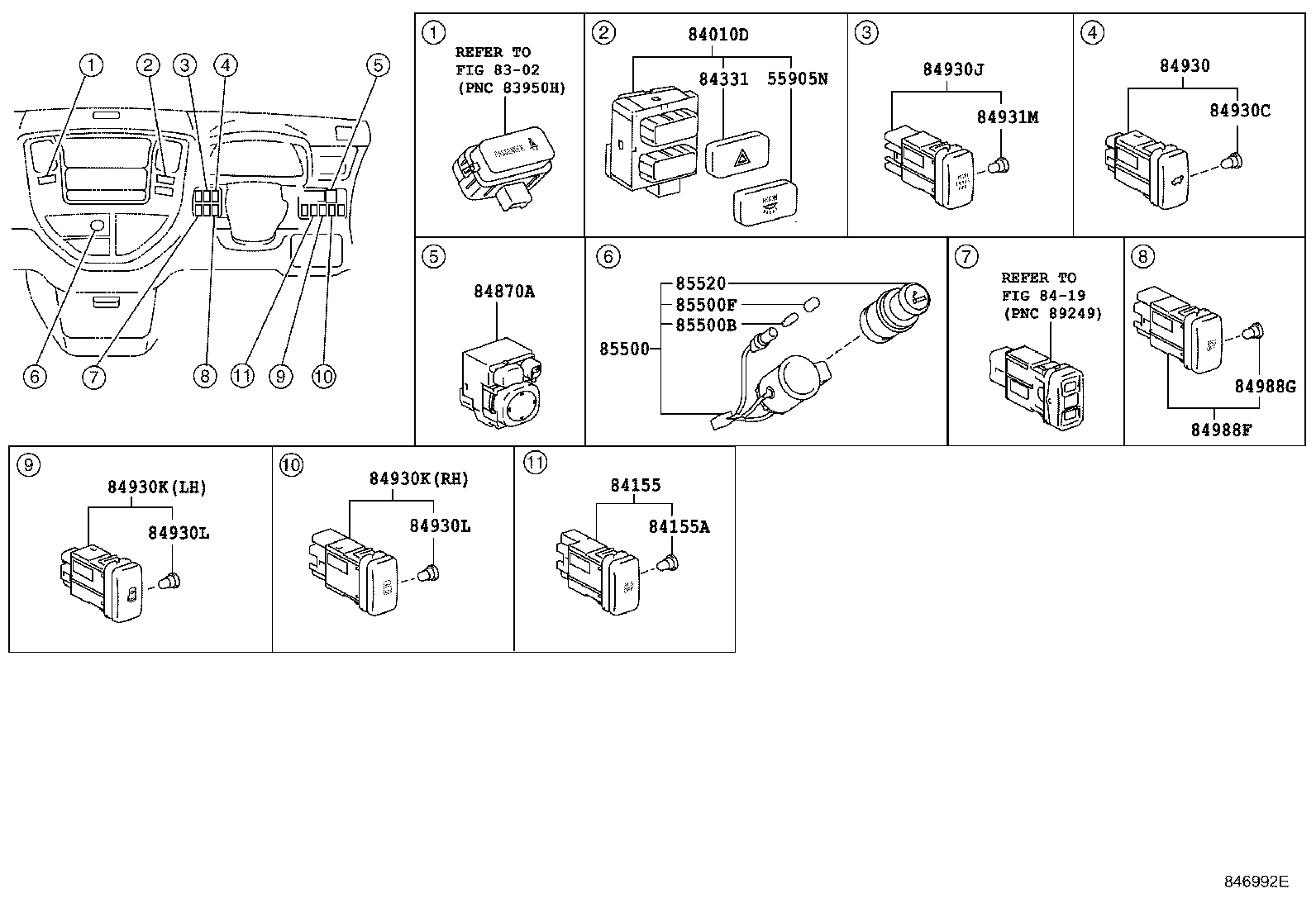82622-28010 COVER, FUSIBLE LINK, UPPER product image