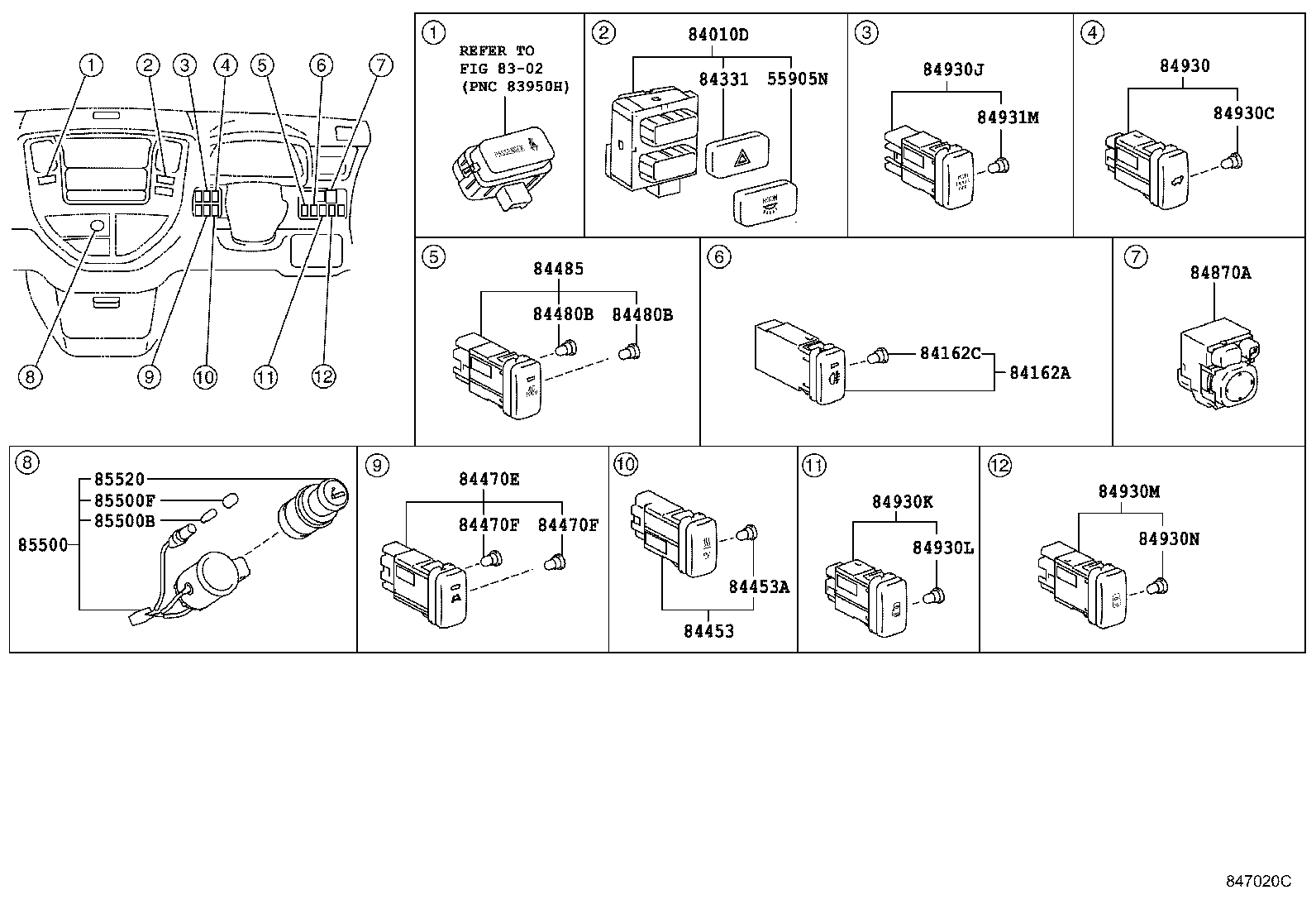 82622-58010 COVER, FUSIBLE LINK, UPPER product image