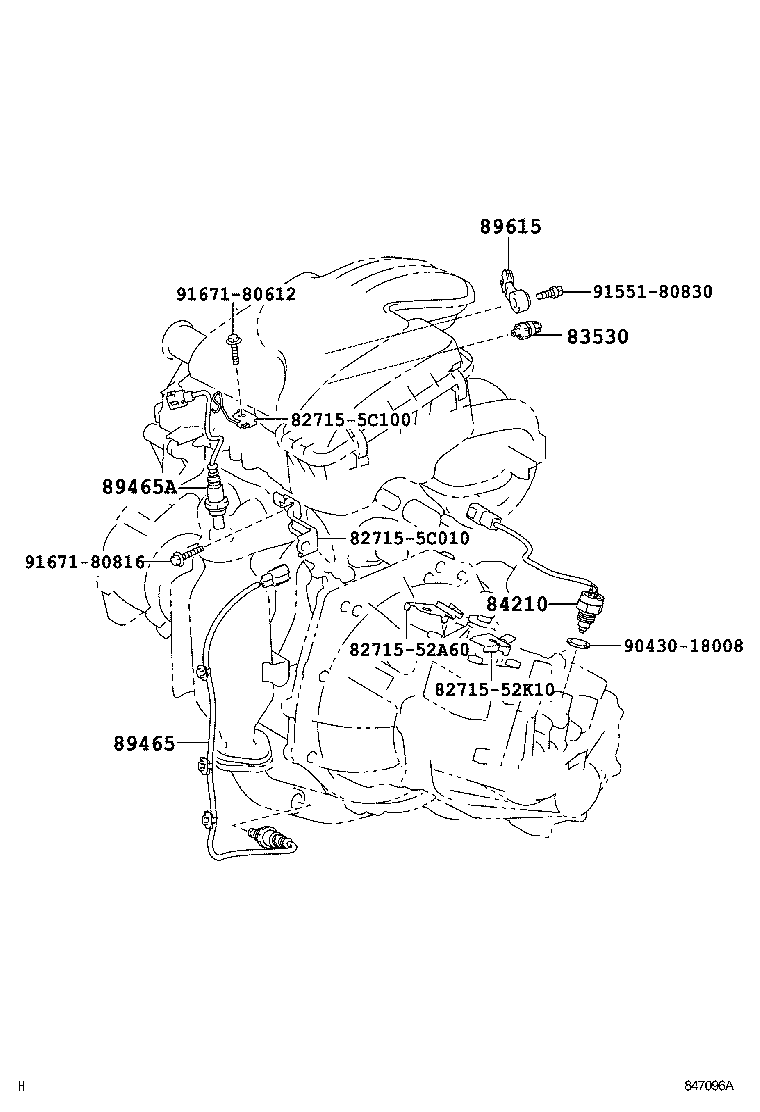 84140-52170 SWITCH ASSY, HEADLAMP DIMMER product image