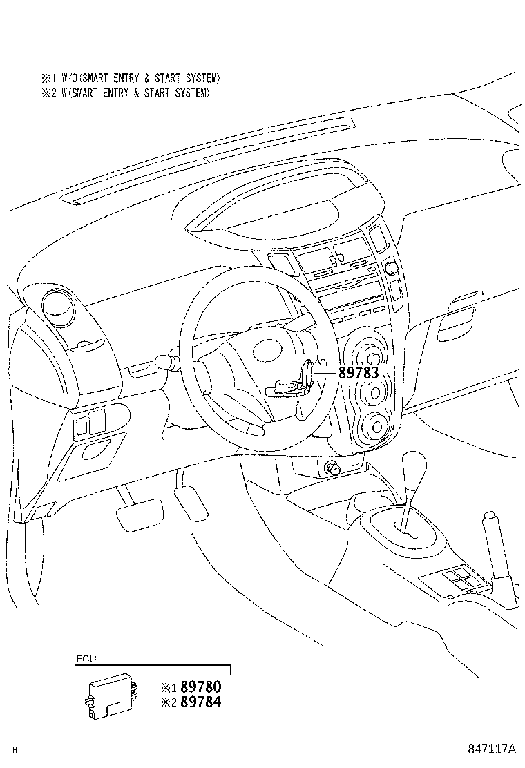 89780-52091 COMPUTER ASSY, TRANSPONDER KEY product image