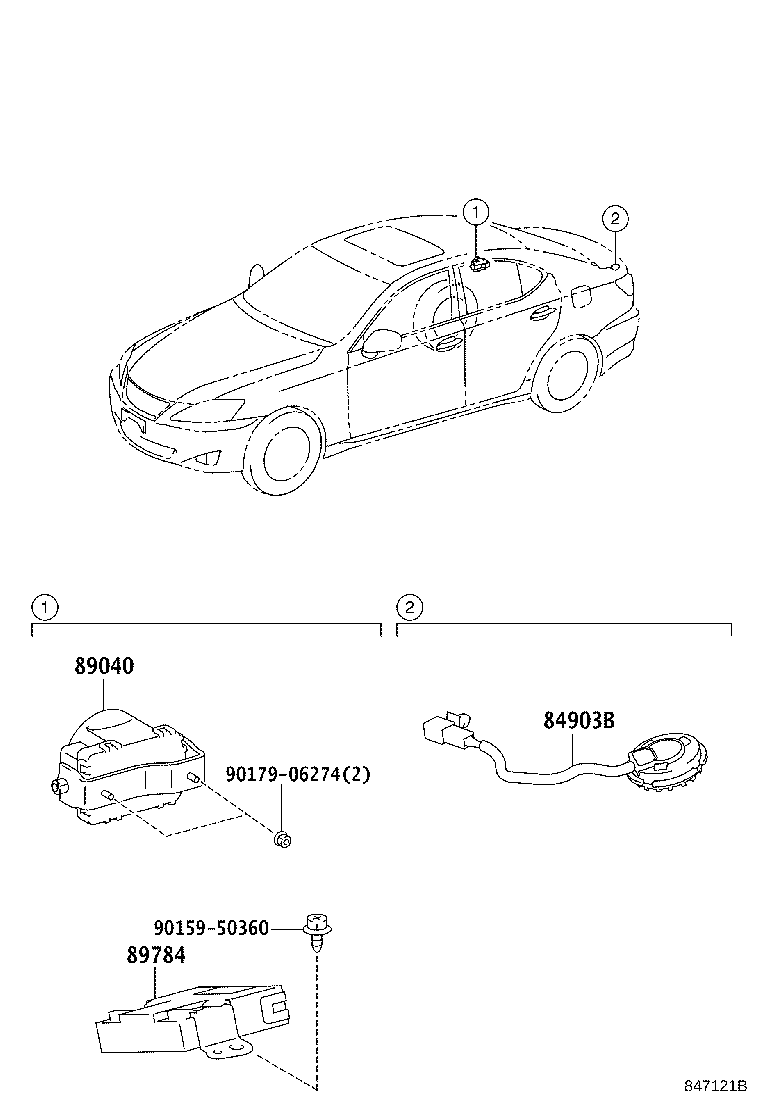 89784-53011 COMPUTER, IMMOBILIZER CODE product image