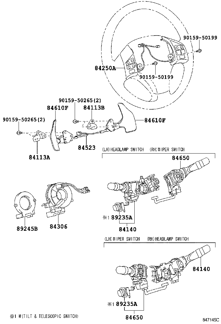28850-31010 SENSOR ASSY, BATTERY CURRENT product image