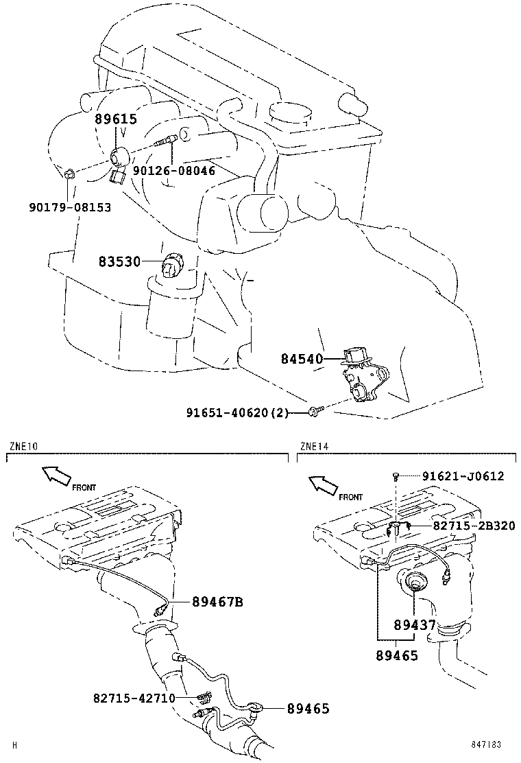 28865-28010 SENSOR, BATTERY THERMOMETER product image