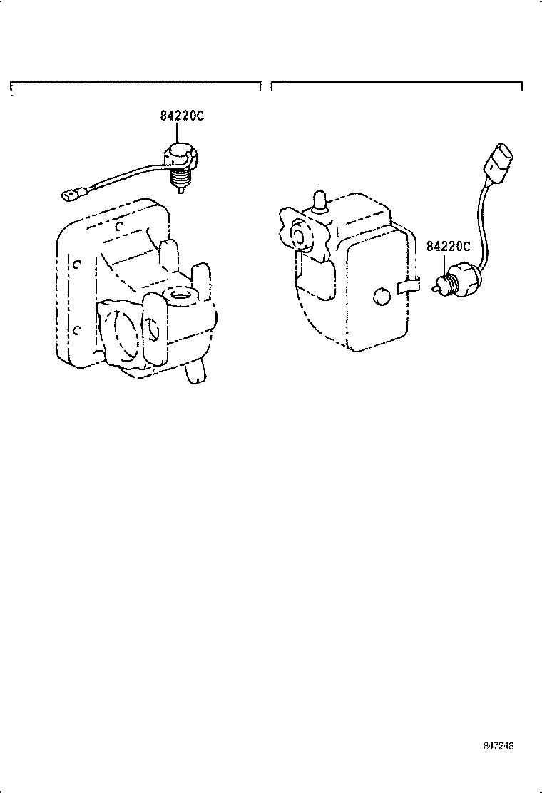 83399-37010 BRACKET, VACUUM SWITCH product image