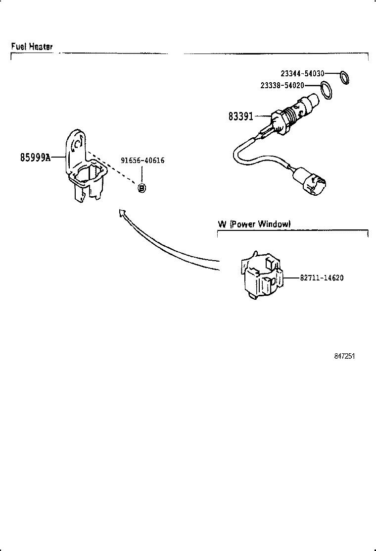 83399-37010 BRACKET, VACUUM SWITCH product image