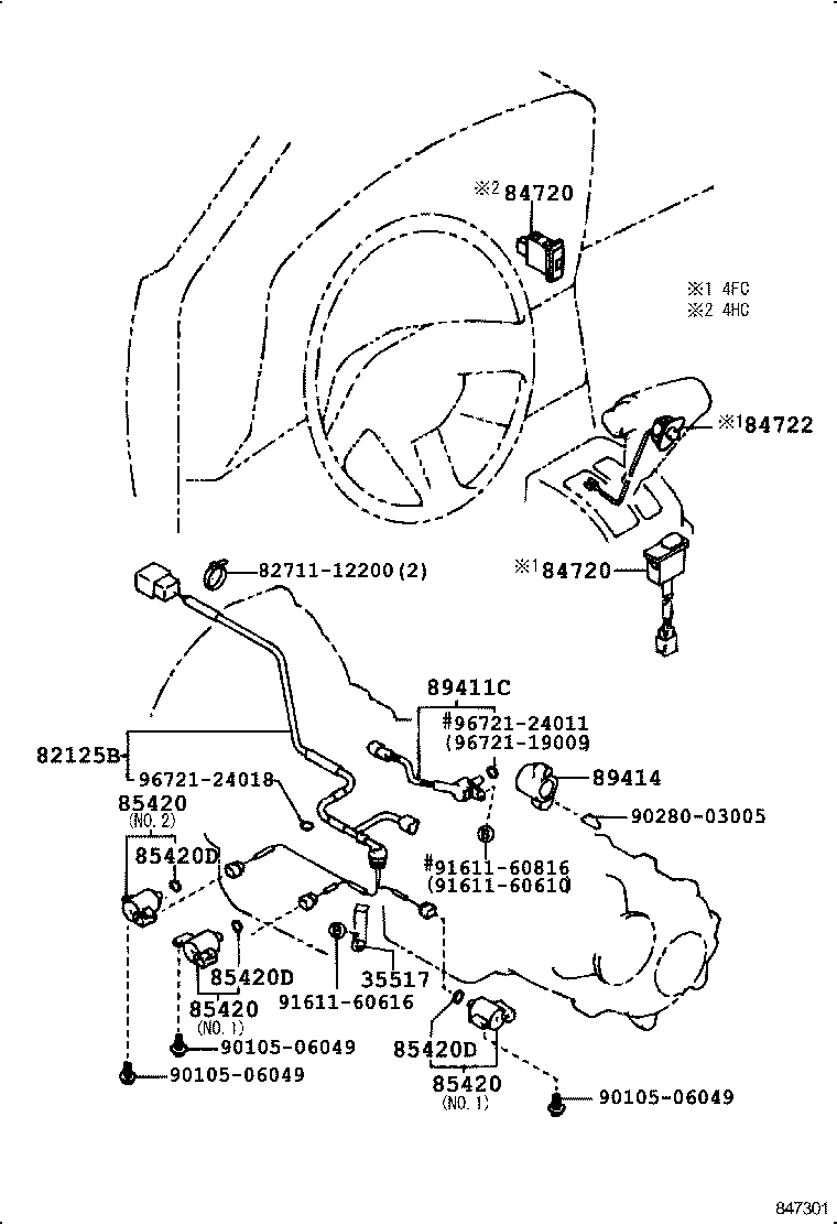 85420-38010 SOLENOID ASSY, TRANSMISSION product image