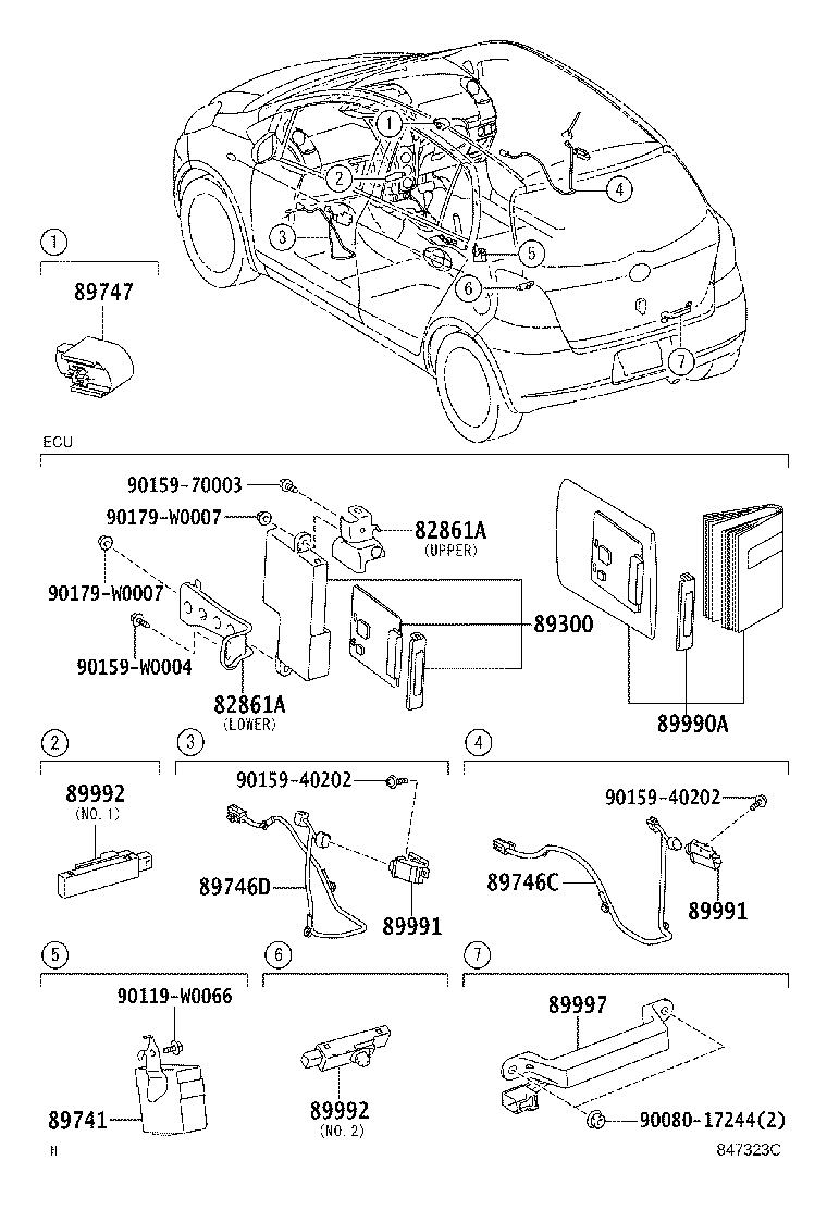 Thumbnail 3 for 89747-0D010
