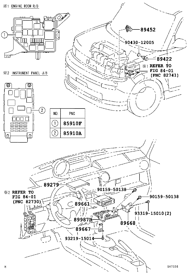 89987-52010 BRACKET, COMPUTER, NO.1 product image