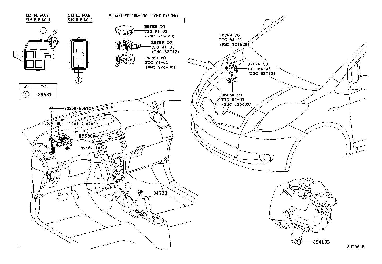 Toyota 89413-64010 SENSOR, TRANSMISSION REVOLUTION