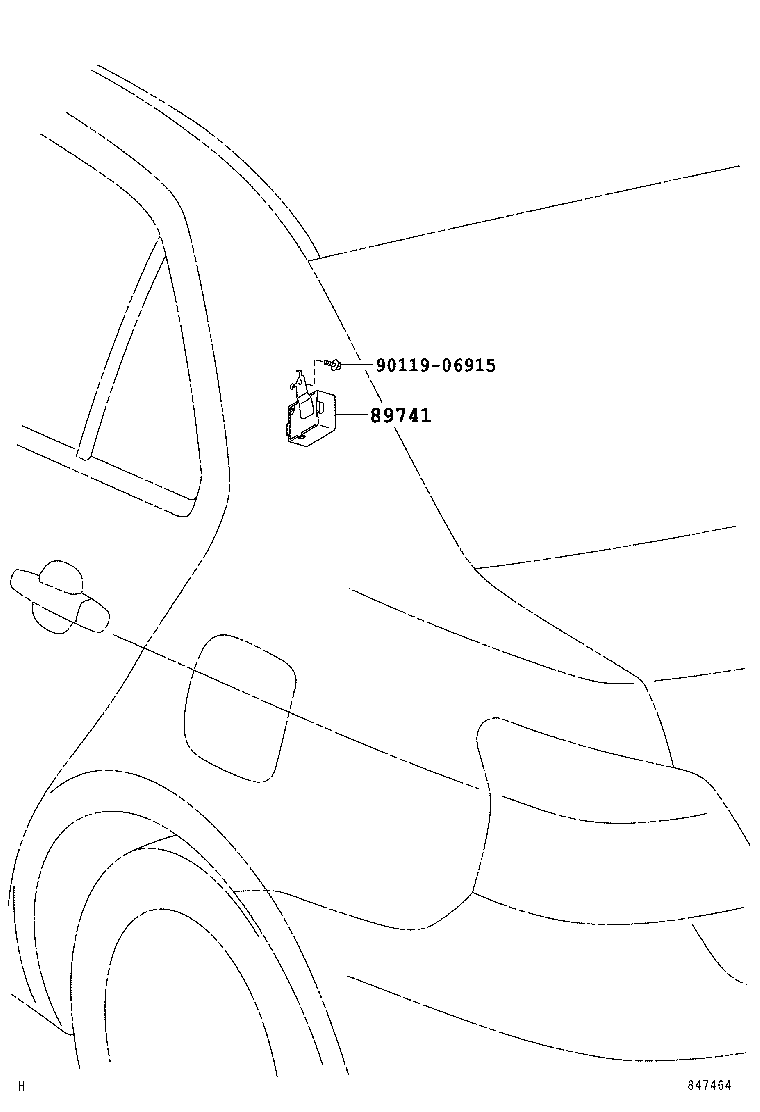 89992-52050 OSCILLATOR, INDOOR ELECTRICAL KEY product image