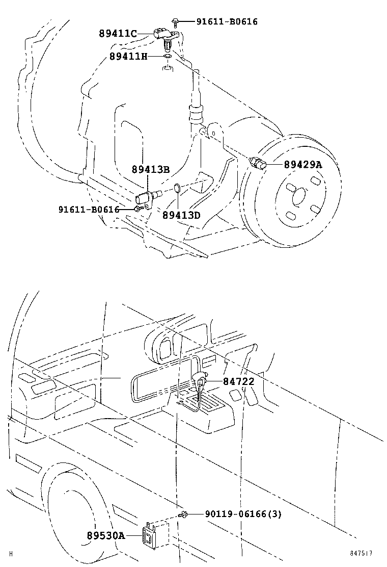 89530-36080 COMPUTER ASSY, TRANSMISSION CONTROL product image