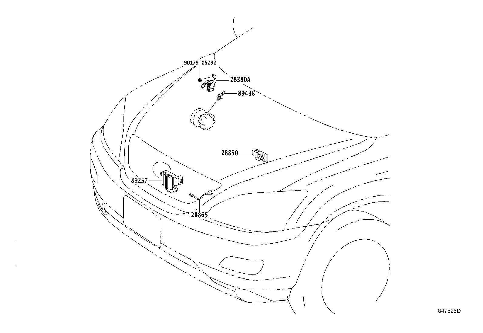 82730-48331 BLOCK ASSY, INSTRUMENT PANEL JUNCTION product image