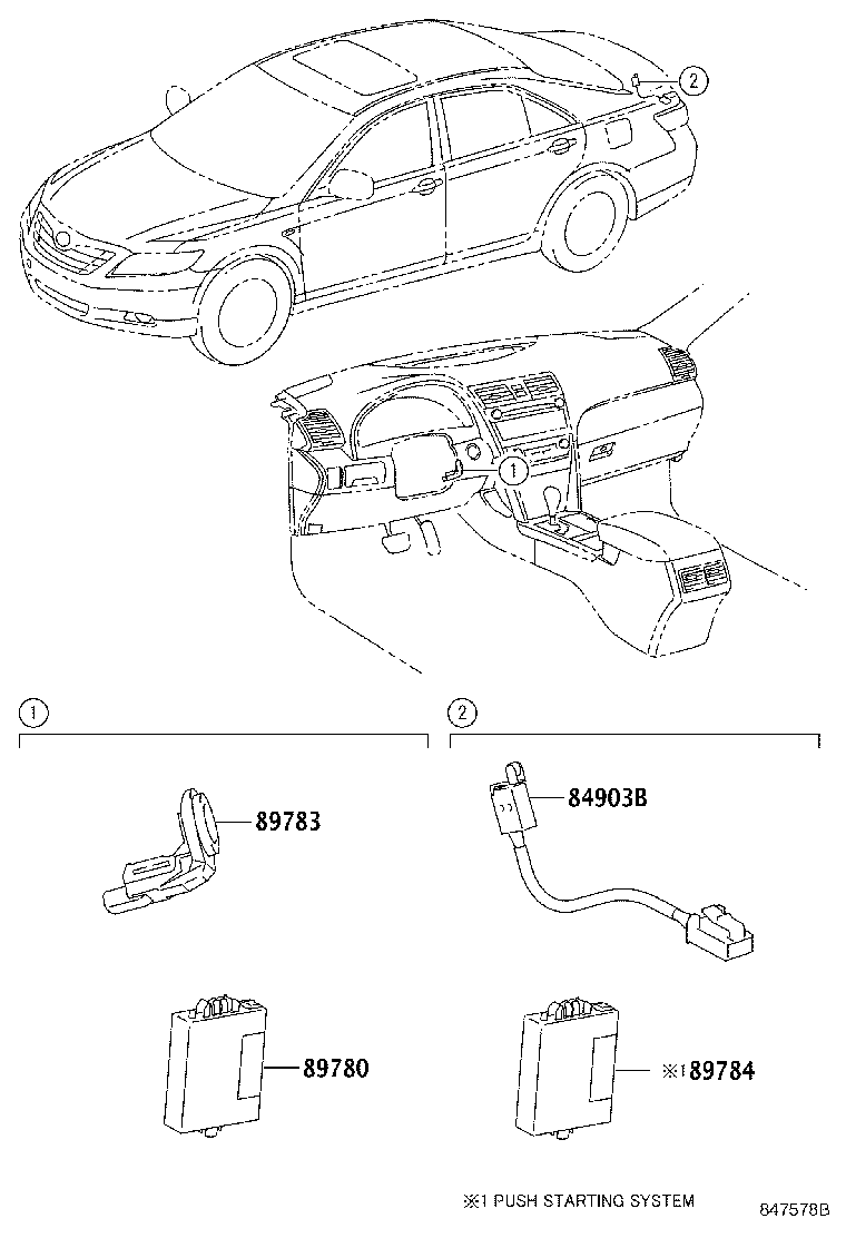 89780-33170 COMPUTER ASSY, TRANSPONDER KEY product image