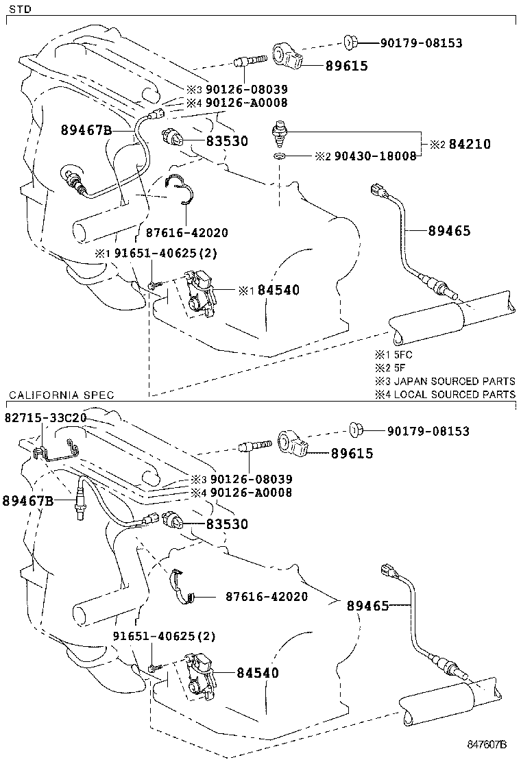 Toyota 82673-33020 BRACKET, JUNCTION BLOCK