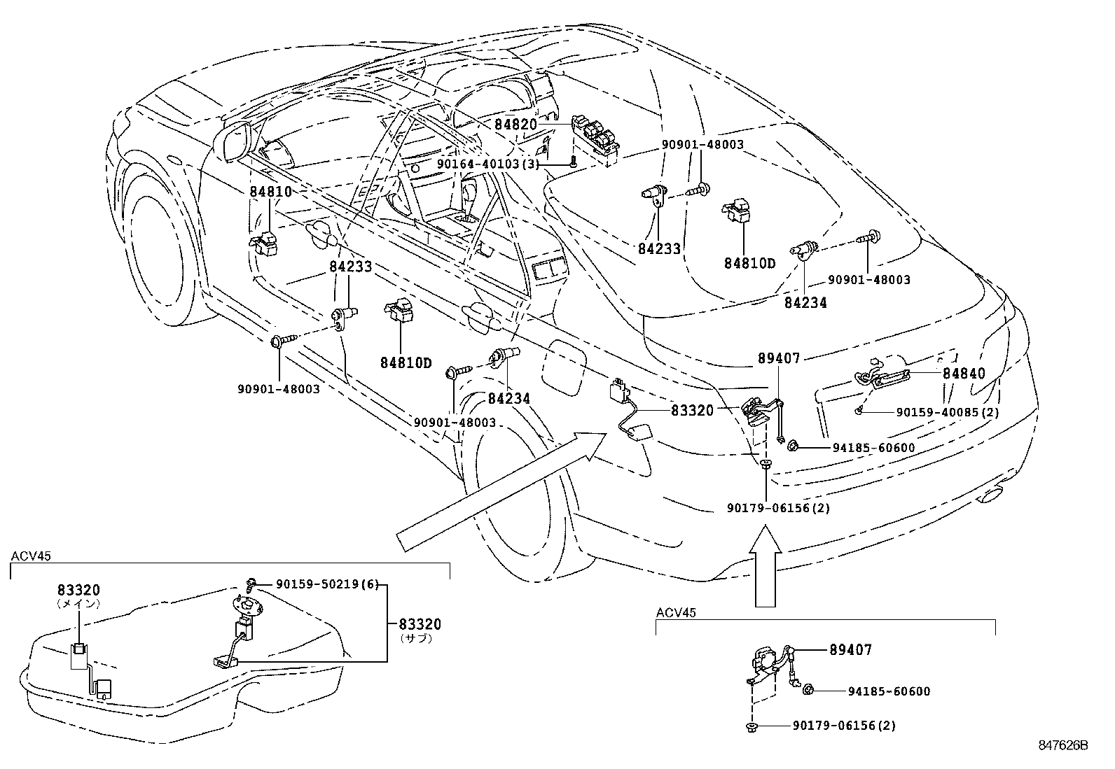 82730-33741 BLOCK ASSY, INSTRUMENT PANEL JUNCTION product image