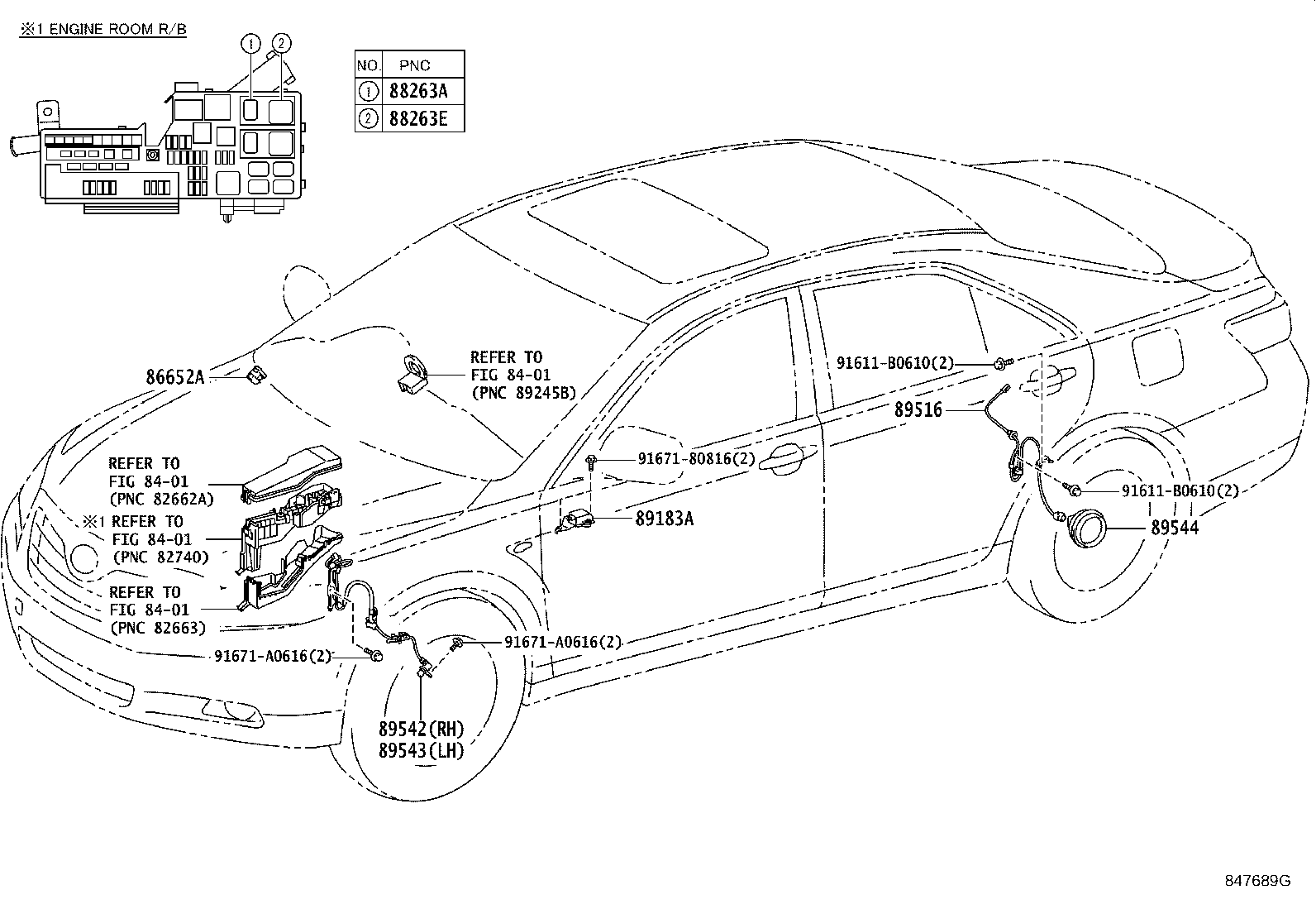 89180-33050 SENSOR, YAWRATE product image