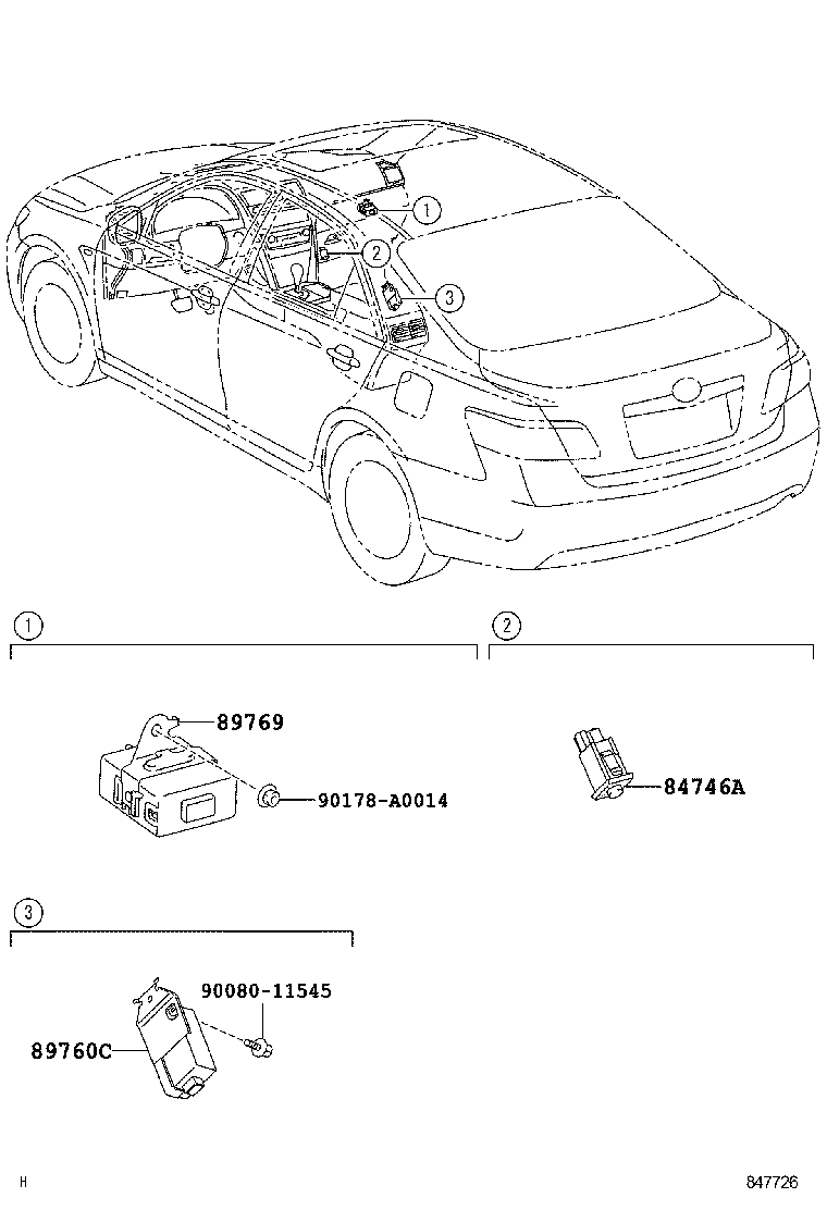 89769-06010 COMPUTER, TIRE PRESSURE MONITOR product image