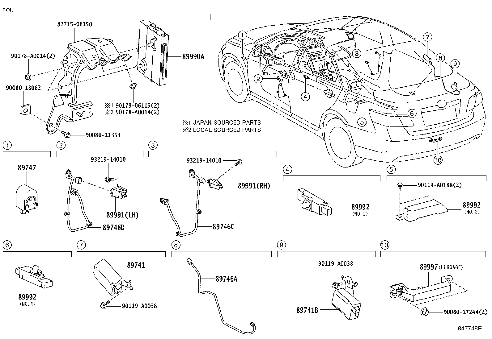 Thumbnail 2 for 89747-AC010