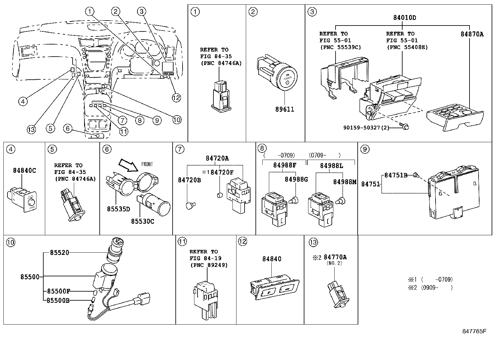 82610-30160 BLOCK ASSY, FUSE product image