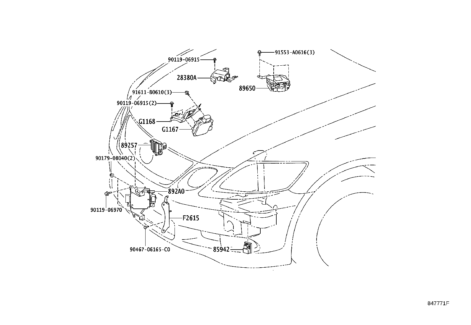 82610-30160 BLOCK ASSY, FUSE product image