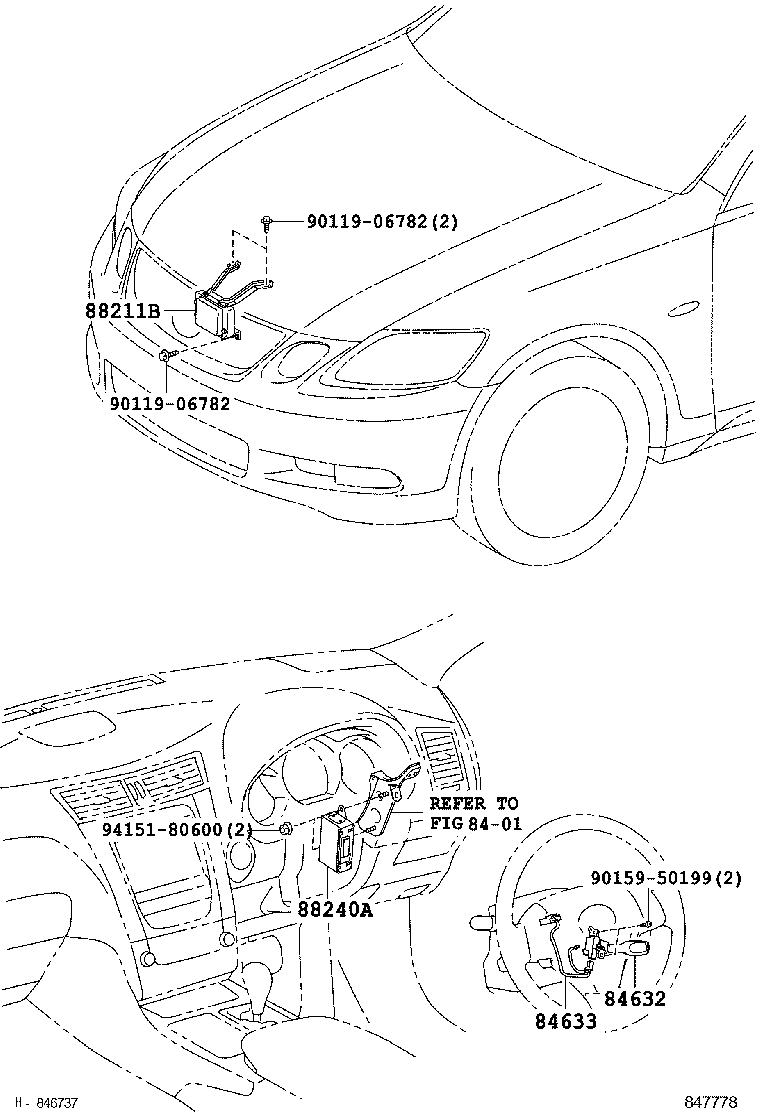 88240-30460 COMPUTER ASSY, DISTANCE CONTROL product image