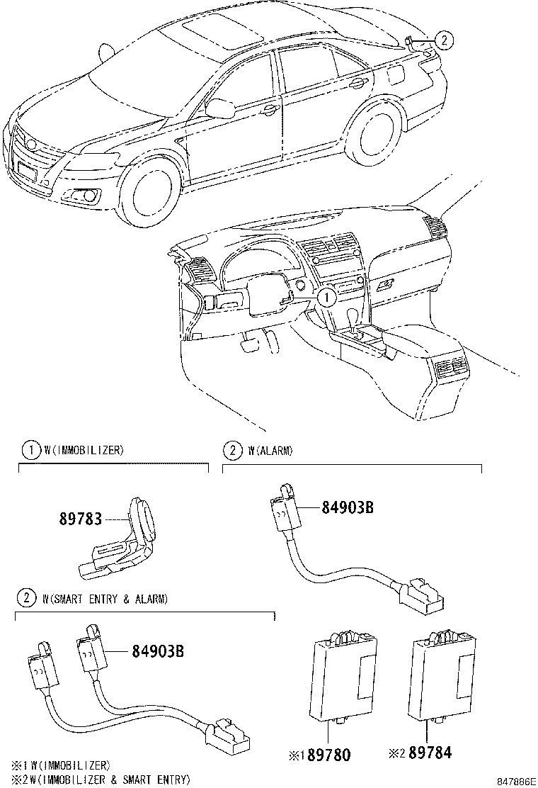 89780-33160 COMPUTER ASSY, TRANSPONDER KEY product image