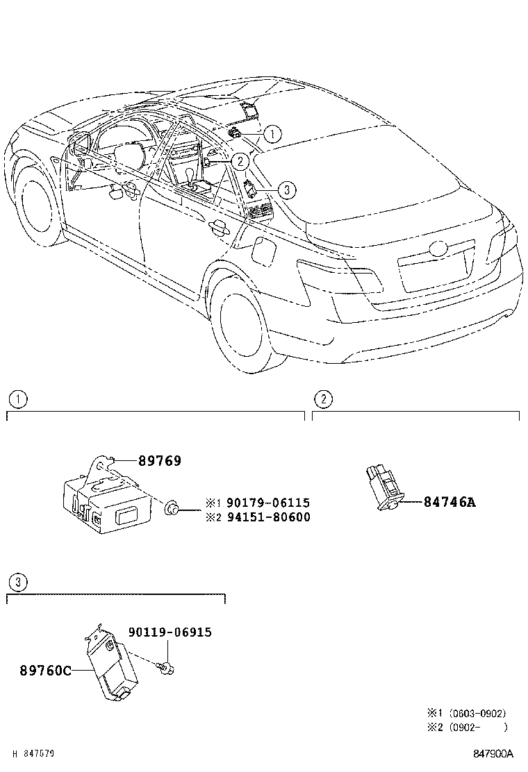 89769-33120 COMPUTER, TIRE PRESSURE MONITOR product image
