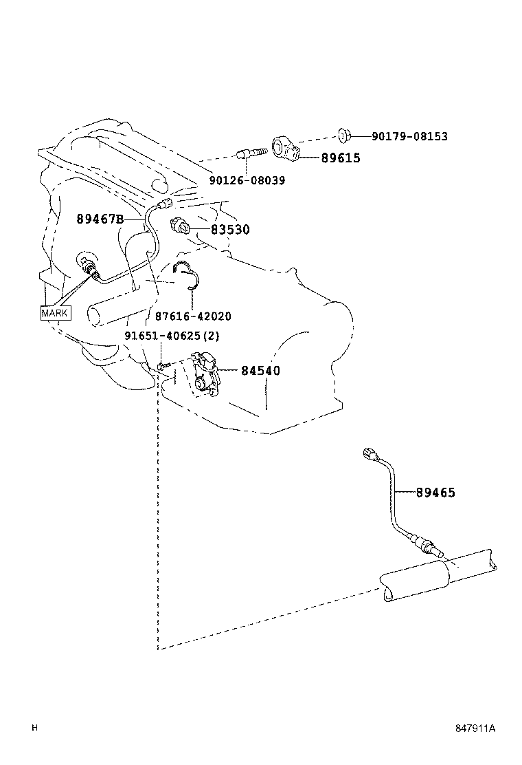 84140-06280 SWITCH ASSY, HEADLAMP DIMMER product image