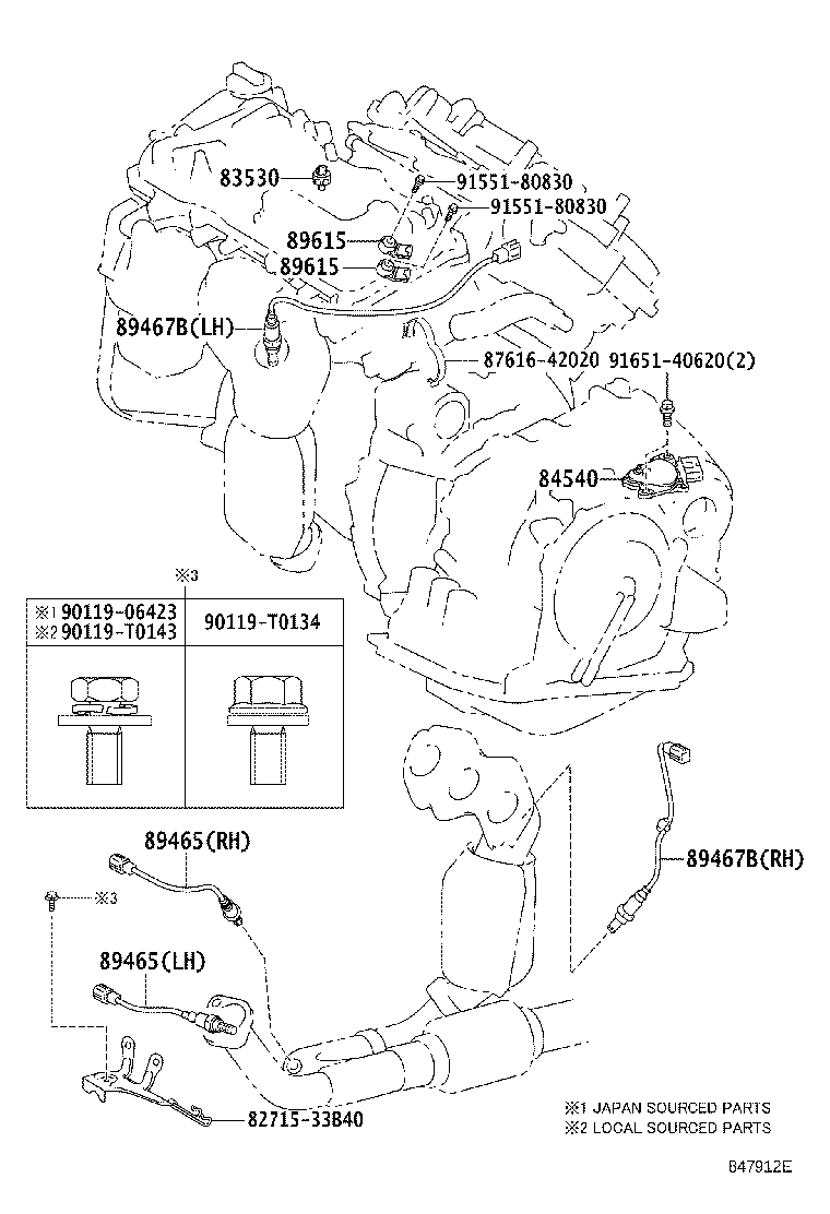 84140-06280 SWITCH ASSY, HEADLAMP DIMMER product image