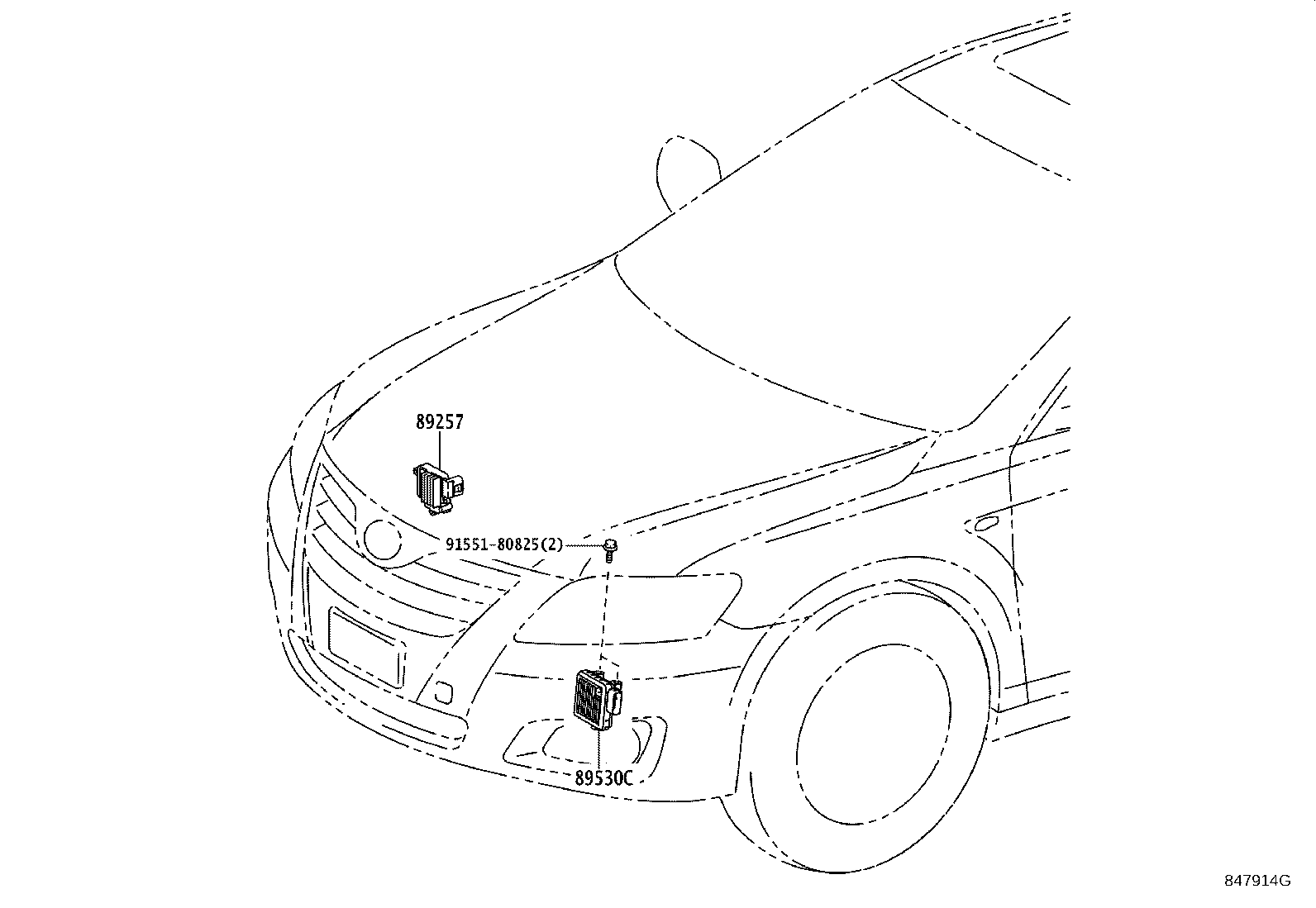 84140-06280 SWITCH ASSY, HEADLAMP DIMMER product image