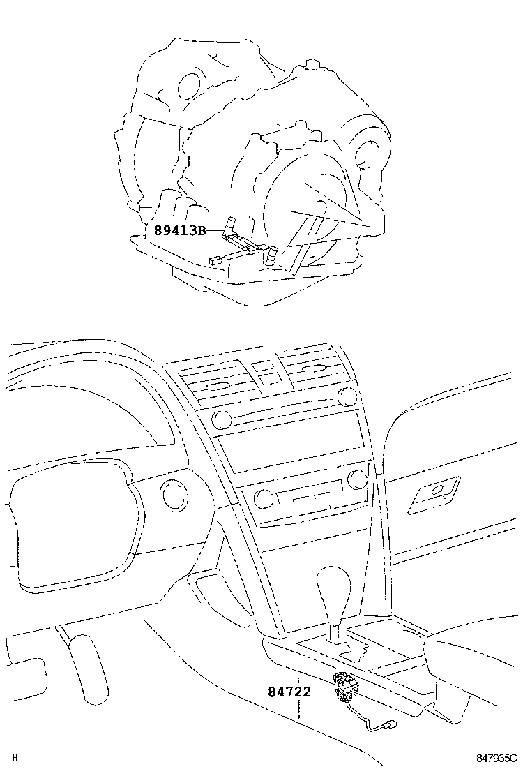 84720-06010 SWITCH ASSY, PATTERN SELECT product image