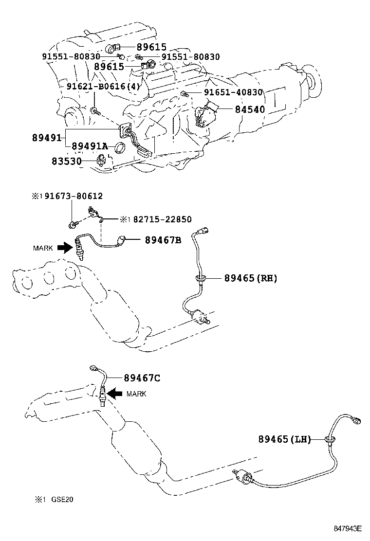82730-53301 BLOCK ASSY, INSTRUMENT PANEL JUNCTION product image