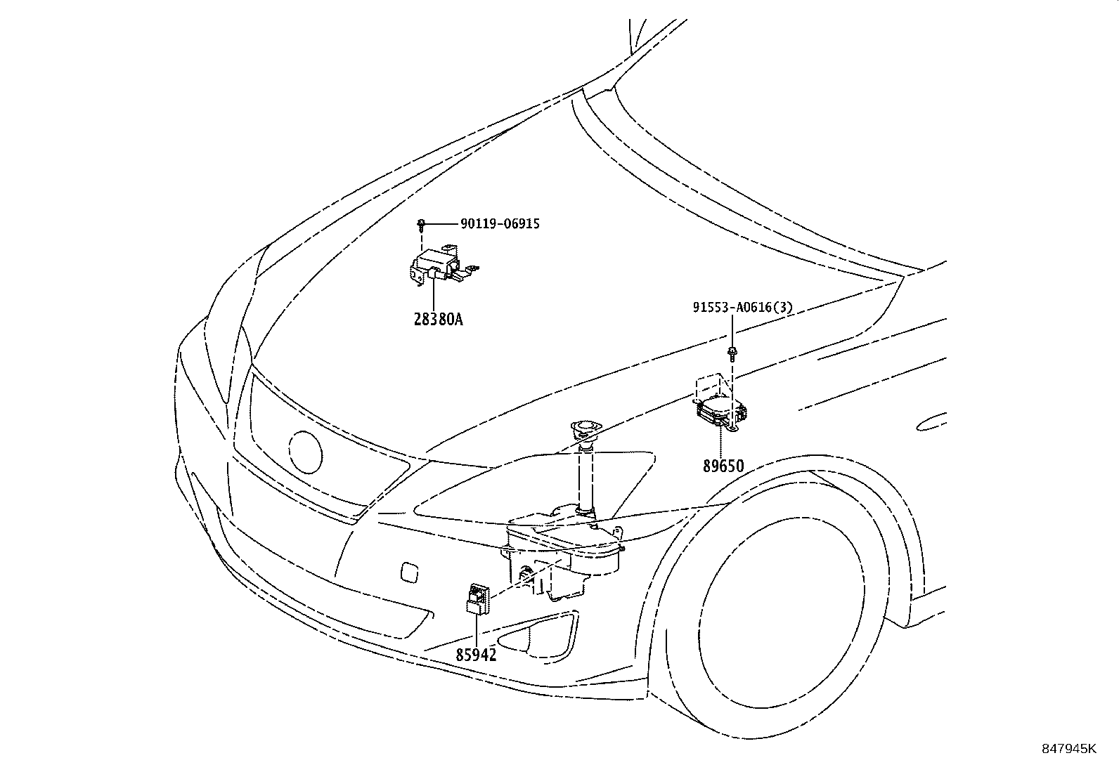 82730-53301 BLOCK ASSY, INSTRUMENT PANEL JUNCTION product image