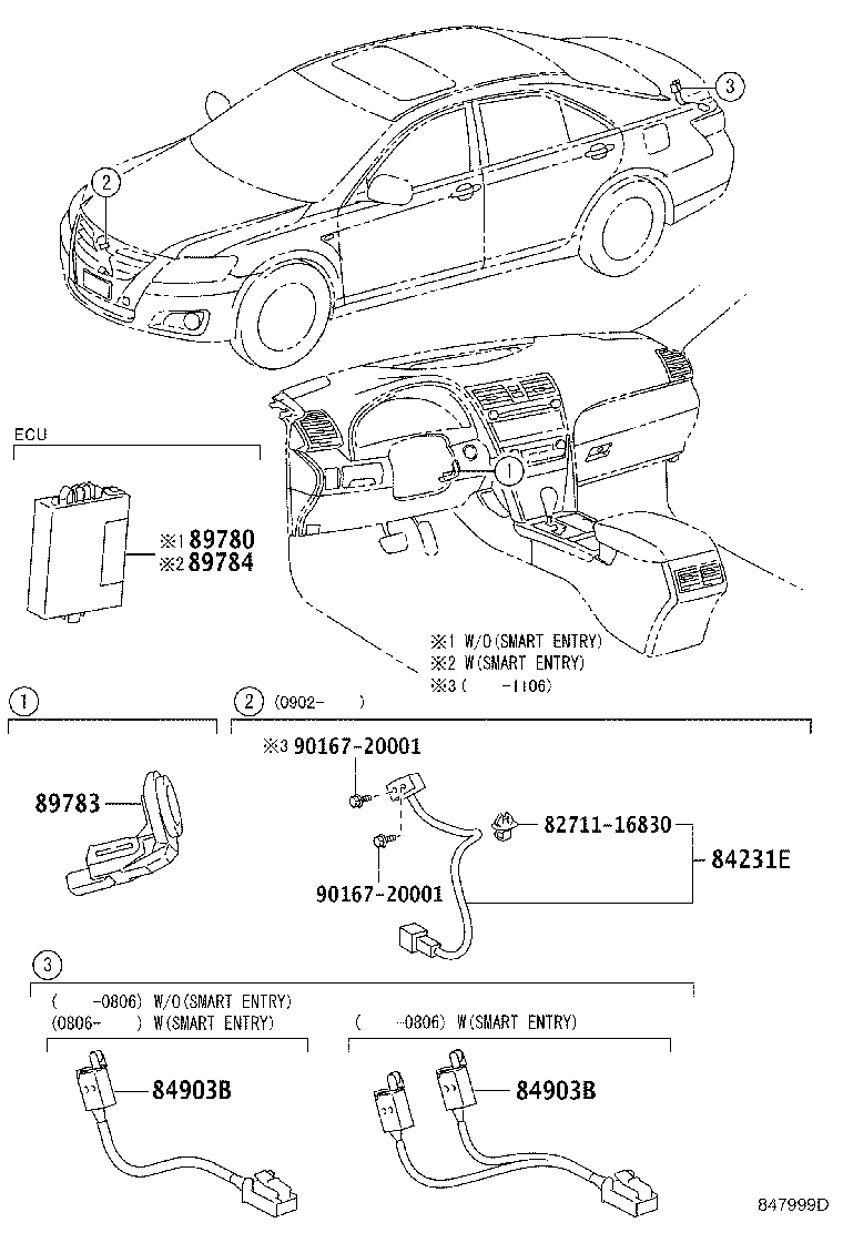 89780-06080 COMPUTER ASSY, TRANSPONDER KEY product image