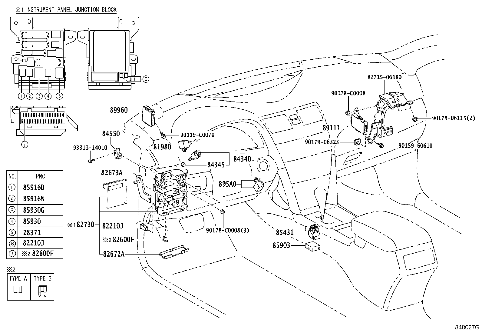 82660-07010 BLOCK ASSY, RELAY product image