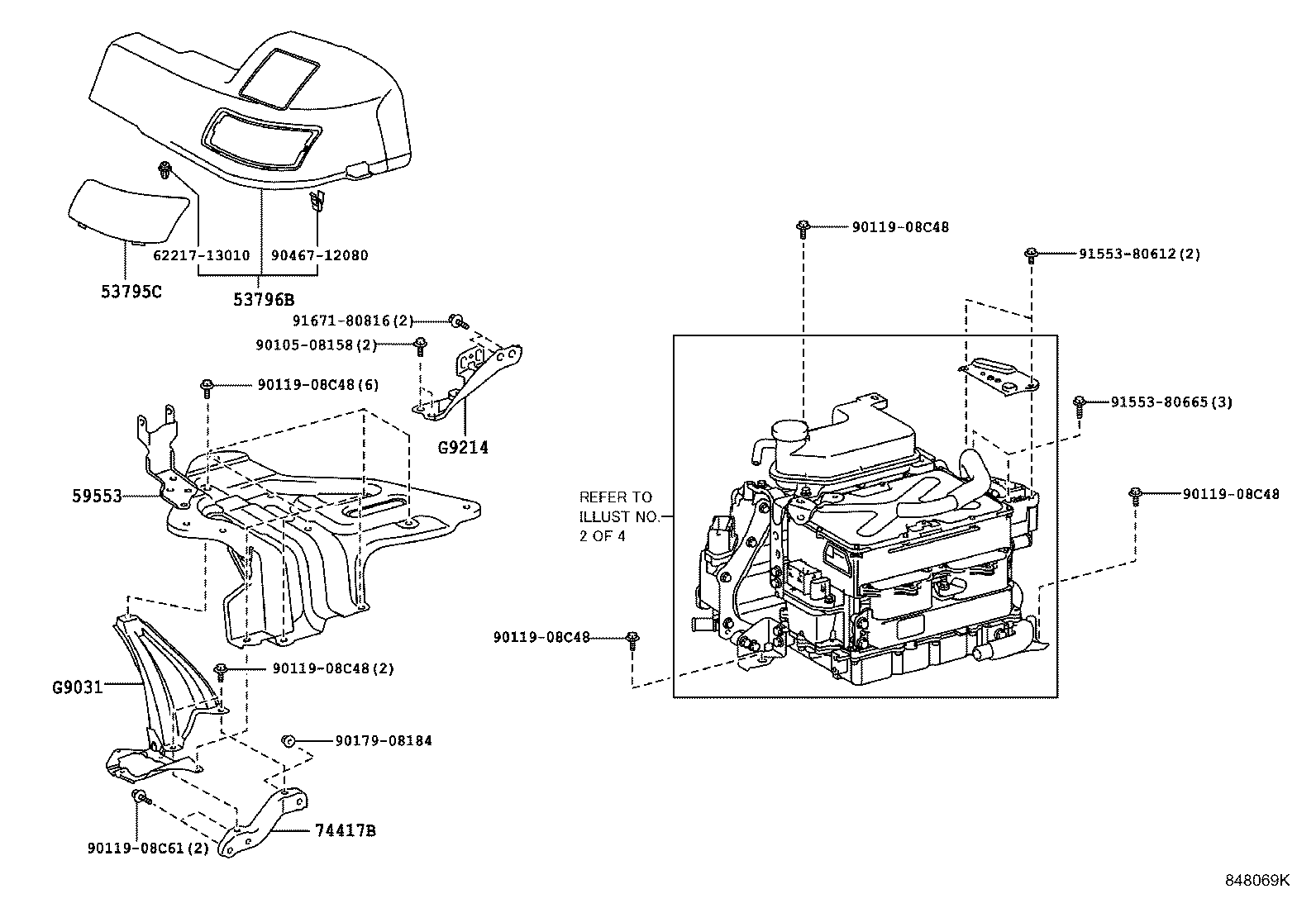 89807-28010 COMPUTER SUB-ASSY, MOTOR GENERATOR CONTROL product image