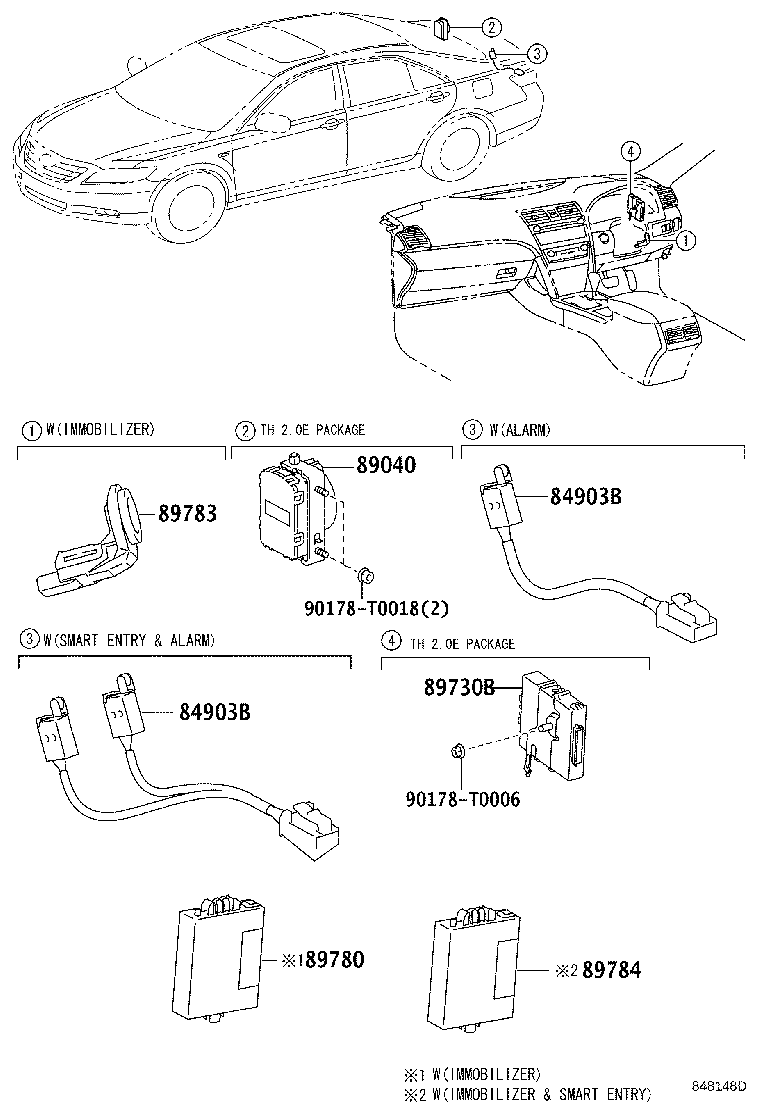 89780-33160 COMPUTER ASSY, TRANSPONDER KEY product image