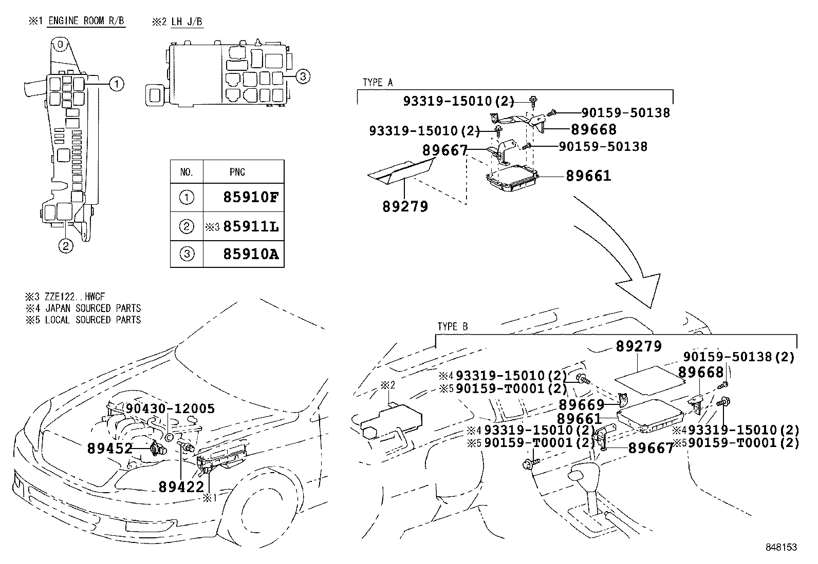 89661-02M10 COMPUTER, ENGINE CONTROL product image