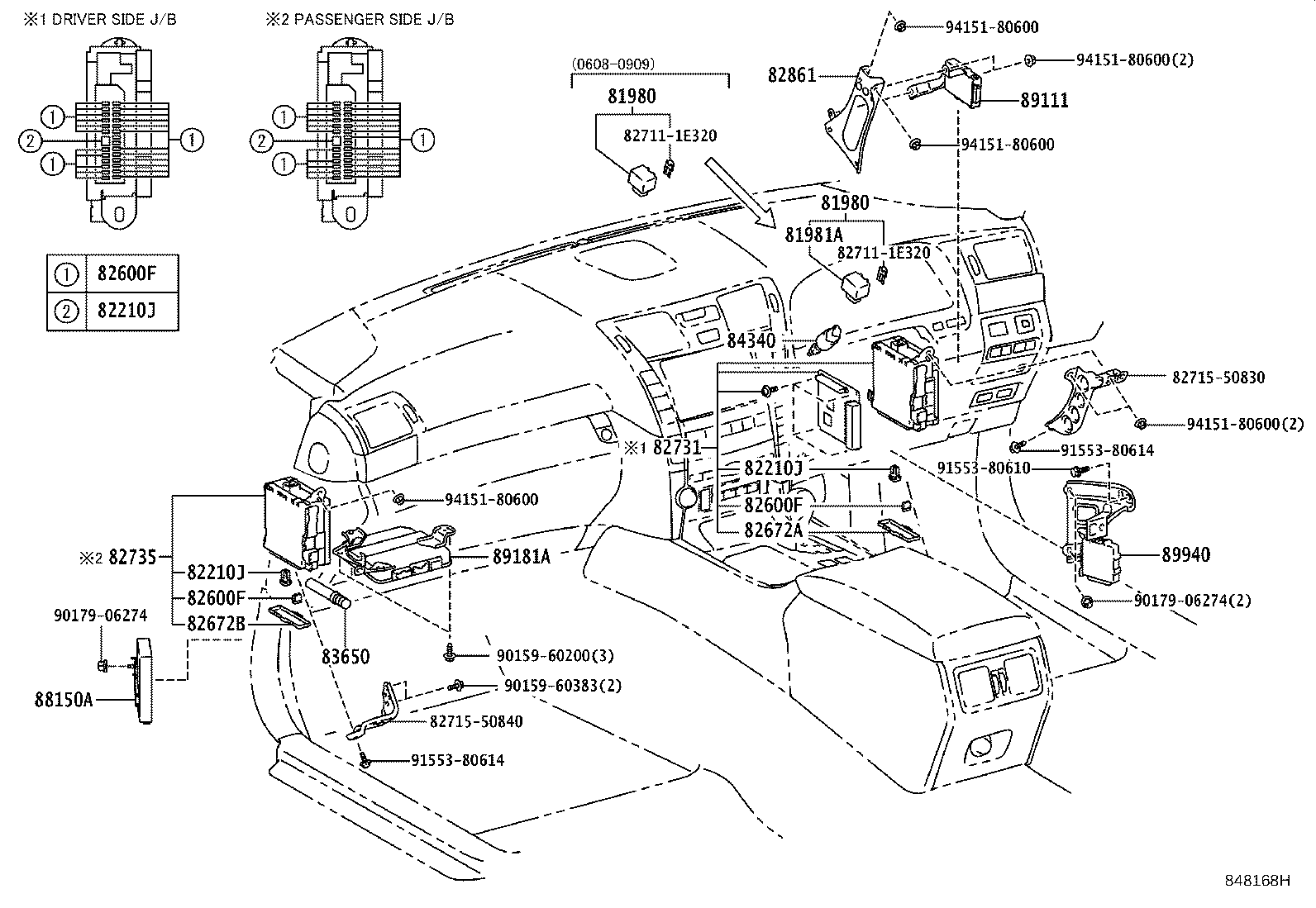 84140-50140 SWITCH ASSY, HEADLAMP DIMMER product image