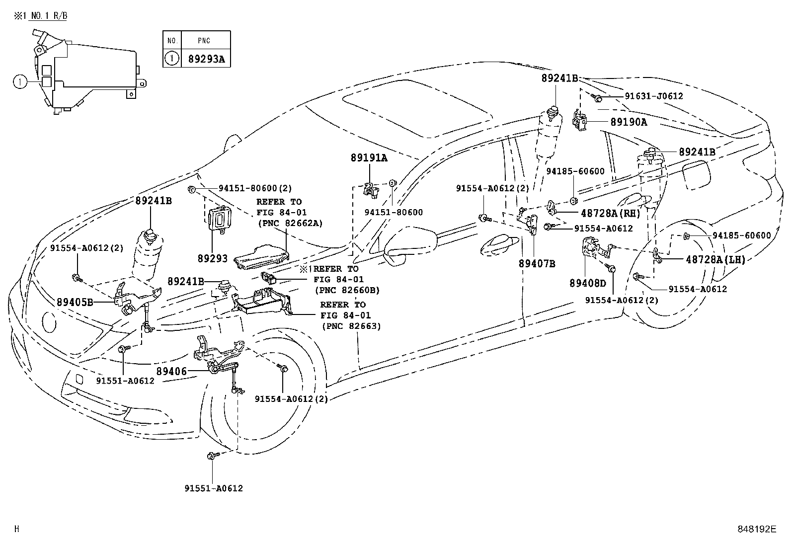 89293-50141 COMPUTER, SUSPENSION CONTROL product image