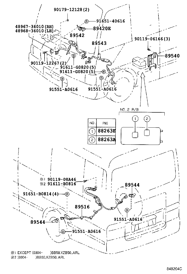 89420-36050 SENSOR ASSY, VACUUM product image