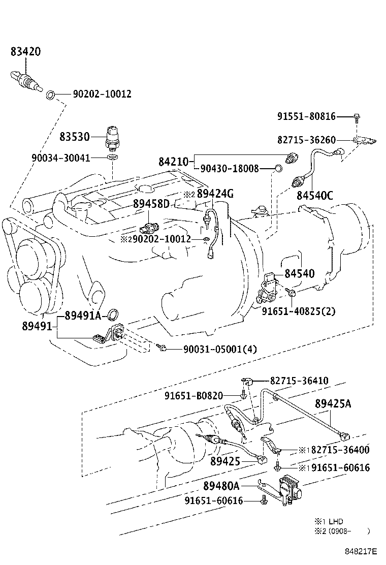 83320-80261 GAGE ASSY, FUEL SENDER product image