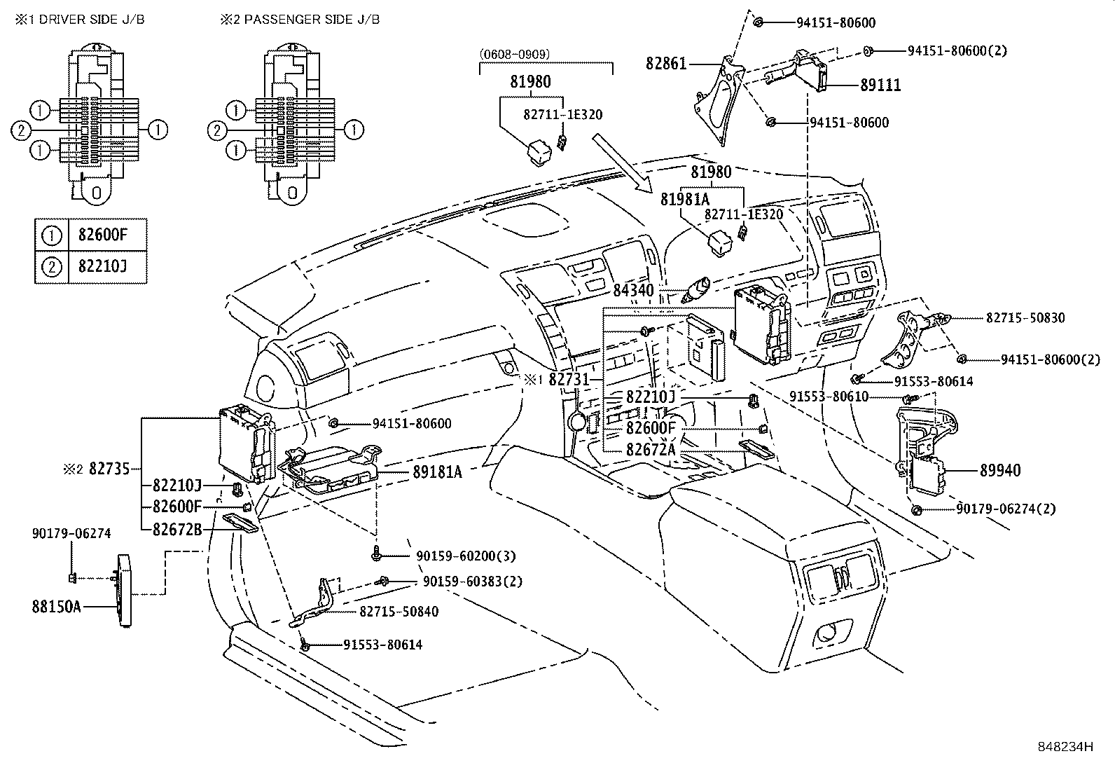 84140-50170 SWITCH ASSY, HEADLAMP DIMMER product image