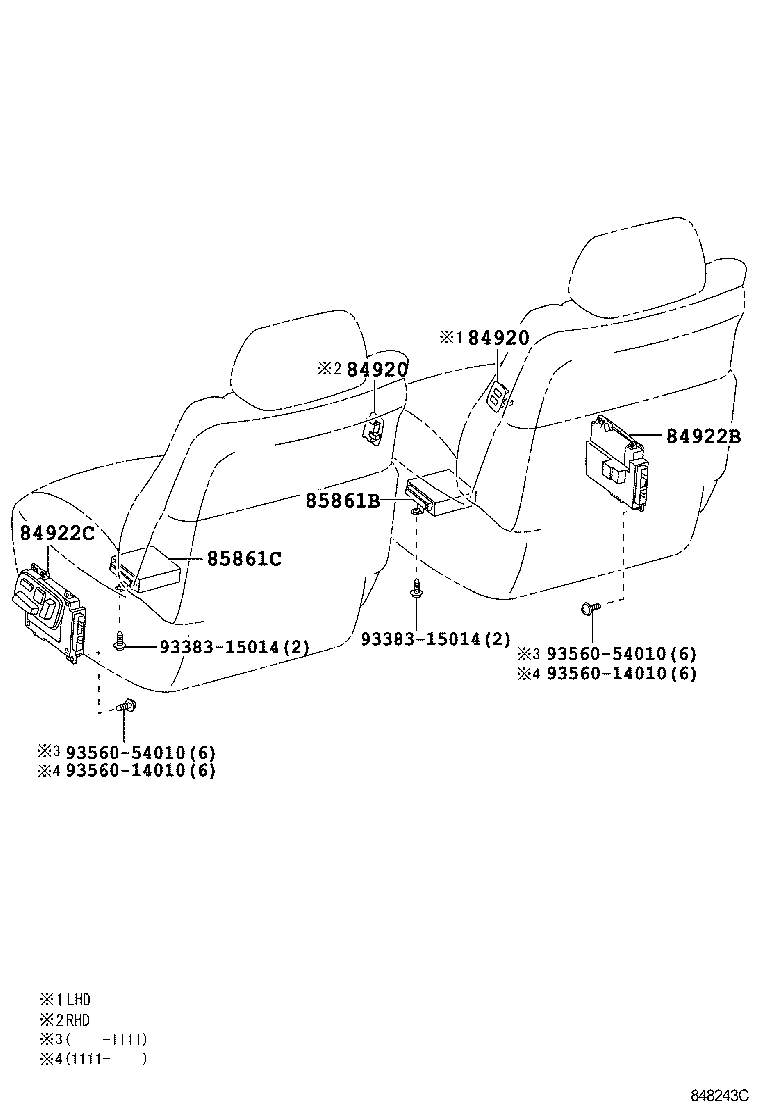 84140-50170 SWITCH ASSY, HEADLAMP DIMMER product image