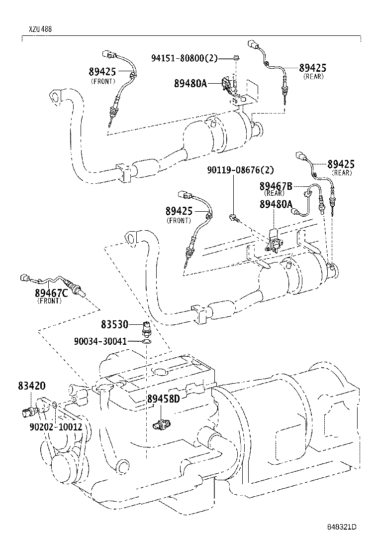 82662-37181 COVER, RELAY BLOCK, UPPER, NO.1 product image